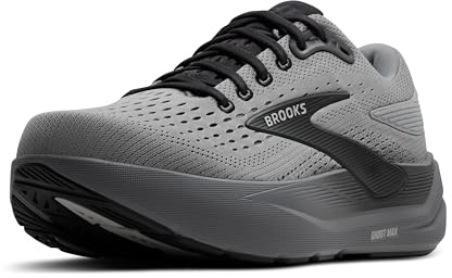 Brooks Men’s Ghost Max 3 Neutral Running & Walking Shoe - Primer Grey/Ebony - 12 Wide