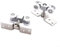 Kit di binari per porte scorrevoli, sistema di porte scorrevoli elegante ed elegante, per migliorare qualsiasi estetica di interior design