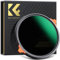 K&F Concept 46mm True Color Variable ND CPL Filter, 2-in-1 ND2- ND32 Polarizing Neutral Density Fader Polarizer Camera Lens Filter (Nano-X Series)
