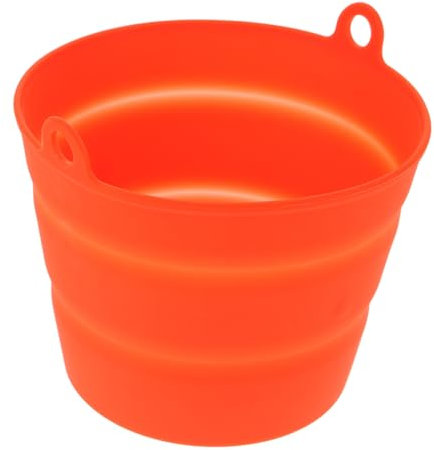 TOYANDONA Barril De Aceite De Silicona Plegable para Parrilla Revestimiento para Cubeta De Aceite Cubeta De Silicona Reutilizable para Barbacoa