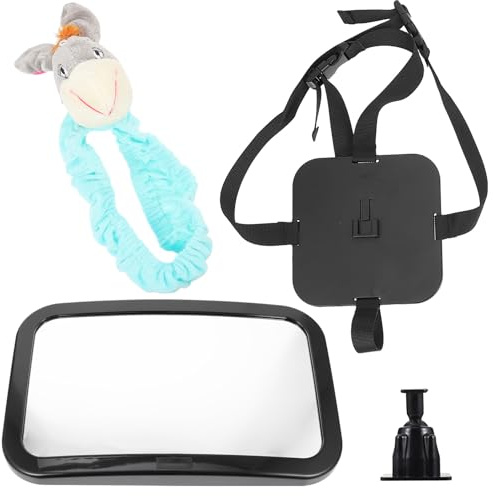 CONGARTENO Specchietto Retrovisore Rotante per Osservazione Auto Sicuro e Facile da Installare con Design Pratico per Sedile Posteriore
