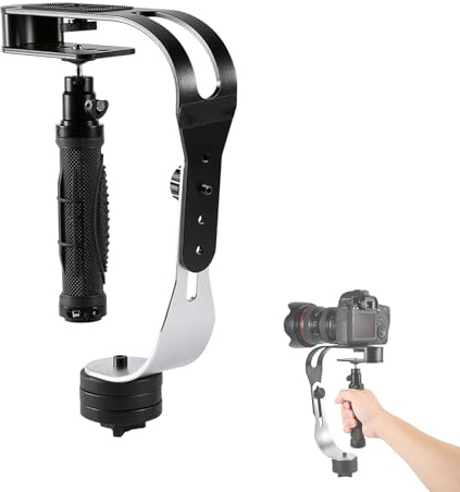Handkamera-Stabilisator, DSLR-Kamera, Hand-Steadycam-Videostabilisator-Halter, stabile Video-Rig-Halterung für Digitalkamera, Camcorder, DV, DSLR, SLR, Action-Kamera