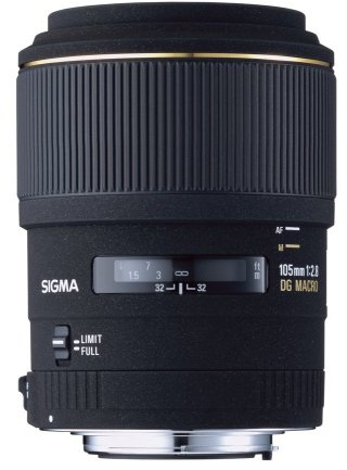 Sigma 105mm f2.8 EX DG lens for Olympus Cameras