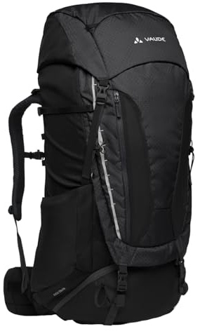 VAUDE Avox 75+10 Liter, Trekkingrucksack, black, Einheitsgröße