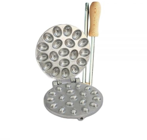 CBE elettrodomestici Stampo rotondo CBE2080200 per la cottura su fiamma libera di biscotti a forma di noce