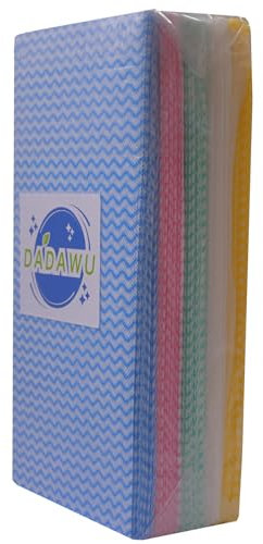 DADAWU Reusable Cleaning Cloths,Dish Cloths,J Cloth,Colour Coded Cleaning Cloth