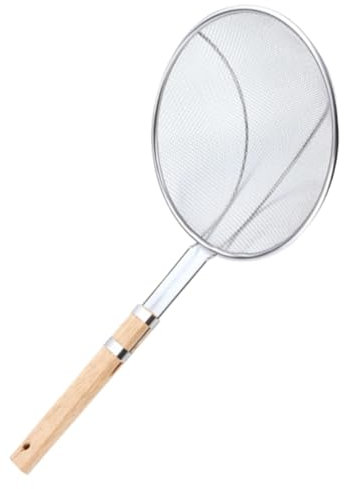 WUTIANBAO Espumadera Colador Colador De Grasa con Malla Fina For Herramienta De Cocina De Espuma De Salsa De Grasa Colador De Cocina(38cm)