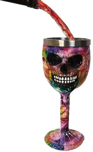 Calice In Resina - Calice Da Vino Decorativo, Calice Da Vino Rosso | Bicchieri Per Feste, Bicchieri In Resina, Calice Da Vino In Stile Antico, Bicchieri Per Feste In Acciaio Inossidabile, Design Diseg