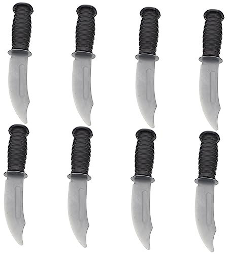 NAMOARLY Emporte-pièce De Simulation en Plastique 8 Pièces pour Garçon Et Filles, Accessoires De Décoration Halloween, Jouet Pirate Léger pour Fêtes Et Spectacles