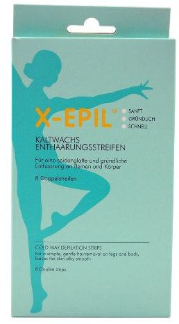 X-EPIL X-EPIL Kaltwachs Enthaarungsstreifen, breit