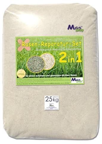 RASEN - REPARATUR - SET 2in1 Nachsaat - MIX Spezialsand heimischer Qualitäts Grassamen