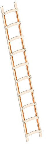 Holz Dachdeckerleiter 10 Spr. L2,85m Layher 1046.110