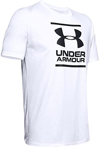 Under Armour Män UA GL Foundation kortärmad t-shirt, supermjuk t-shirt för män för träning och fitness, snabbtorkande t-shirt för män med grafik