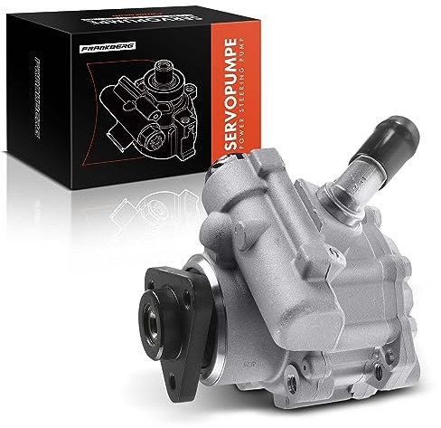 Frankberg Pompa idraulica sterzo compatibile con A4 8E2 8K2 8E5 8K5 B6 B8 2.5L-3.0L 2000-2012 A5 8T3 8F7 8TA 2.7L 3.0L 2007-2017 Replace #8R01451451451 55 g