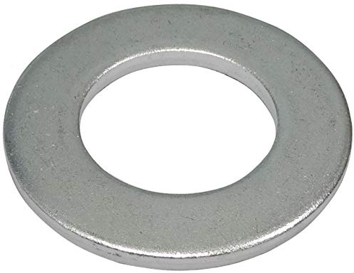 AERZETIX - C44515 - Satz von 10 Unterlegscheiben flach breiter - beilagscheiben - M27 H 3.8mm - aus verzinktem stahl - DIN 125 - für holzkonstruktionen