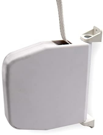 Avvolgitore per cinghia con cordino per tapparella e tapparella manuale BIANCO - Custodia di ricambio per cinghia a tapparella - Selve di alta qualità e fabbricazione tedesca