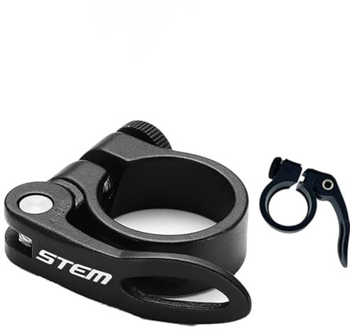 HOUSON Fahrrad Sattelkloben, Sattelstützenklemme Aluminium Legierung Sattelklemme Fahrradsattel Befestigung für MTB und Rennrad 31.8mm