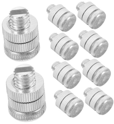 TEHAUX 10pcs Electric Fencing Connectors Split-Bolt Clamp Wire Fence Connector Silver Aluminium Alloy Secure Connection Versatile Use for Multiple Fencing Projects