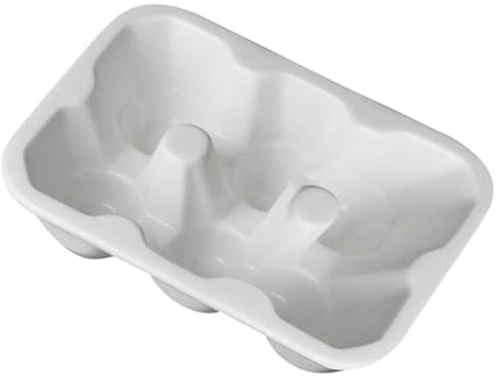 ARTSEWPLY Boîte de Rangement Œufs Céramique Compartiments Support Porcelaine pour Frigo Protection Organisation Cuisine Maison