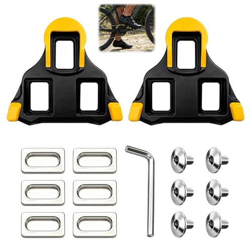 Crampons SPD-SL, Cales de Pédale de Vélo, Crampons de Pédales | Antidérapantes Cale Pied, pour Vélos de Rout Course Appartement d'Intérieur, pour SPD-SL Pédales Systèmes