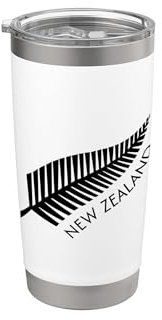 New Zealand Fern Proud Kiwi New Zealander NZ Stainless Steel Insulated Tumbler