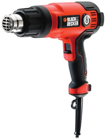 BLACK+DECKER 240 V 2000 W High Performance Variable Speed Heat Gun for Paint Stripping with Kitbox, KX2200K-GB