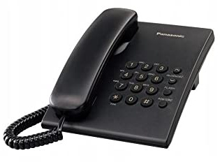 Panasonic KX-TS500PDB Telephone Analog Telephone Black