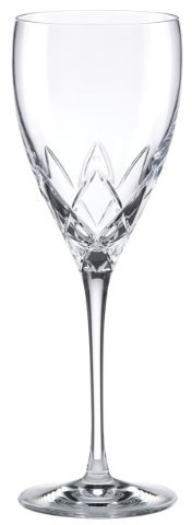 Lenox Venetian Lace Signature Crystal Goblet