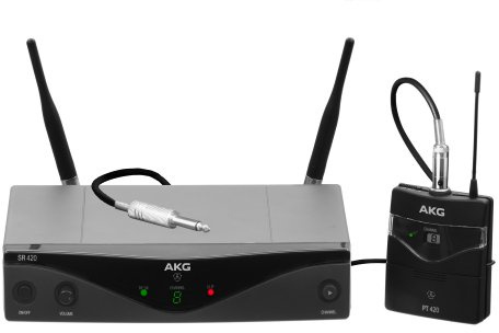 AKG Pro Audio Sistema Microfono Senza Fili (3415H00090)