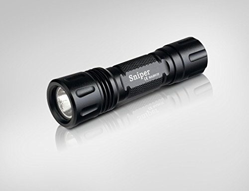 Wolf-Eyes Linterna profesional 6AX con LED verde, ideal para cazadores