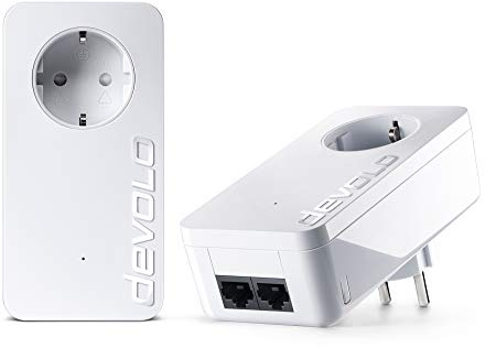 Devolo 9491 dLAN 550 Duo + Starter Kit Bridge an Wandsteckdose anschließbar 2 (Spezifikationen gelten für einen Artikel)