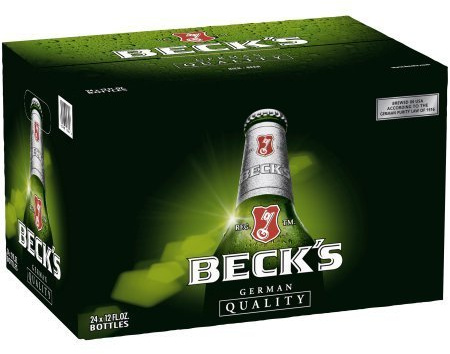 Cerveza Beck's - Becks - Caja de 24 botellas x 0,33 lt.
