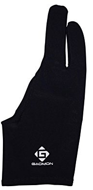 GAOMON Two Finger Art Glove for Drawing Anti Smudge