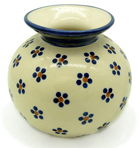 Bunzlauer Kugelvase 12,5 cm (Dekor Margarete)
