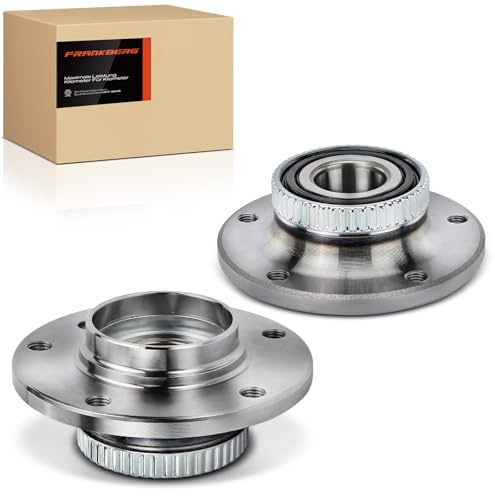 Frankberg 2x Radlager Radlagersatz Vorne mit ABS-Sensorring 31226757024 | Kompatibel mit 3er E46, 3er Cabriolet E46, 3er Touring E36, 3er Coupe E46, 8er E31, 3er Touring E46, Z3 R.o.a.d.s.t.e.r E36