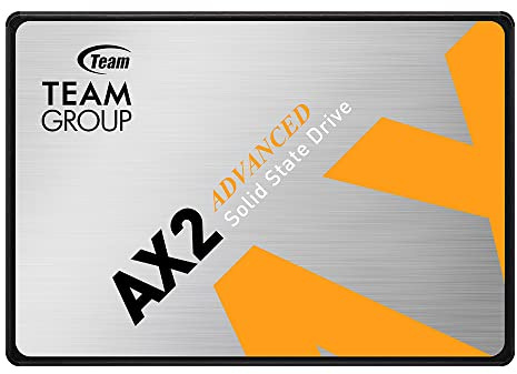 TEAMGROUP AX2 2TB 3D NAND TLC 2.5 Inch SATA III Internal Solid State Drive SSD (Read Speed up to 540 MB/s) Compatible with Laptop & PC Desktop T253A3002T0C101