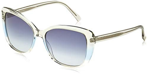Rodenstock Damen Sonnenbrille R3323, leichte und moderne Butterfly-Brille, Blue Gradient, L