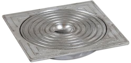 Couvercle en aluminium pour chambre de visite et skimmer de piscine LINE ECO - 200 x 200 mm