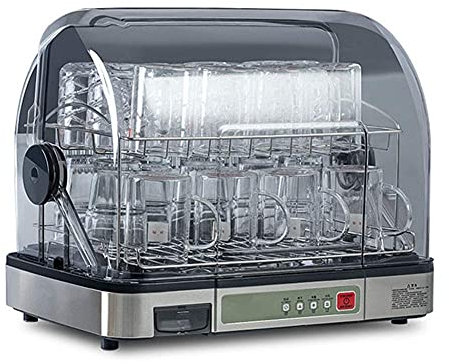 Mini Lavastoviglie da Tavolo Portatile Pannello Touch Disinfezione UV Ad Alta Temperatura, Facile da Asciugare, Efficiente dal Punto di Vista Energetico