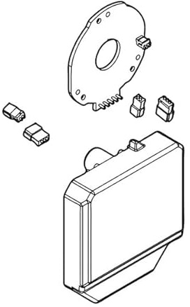 Makita 620788-2 Kontrolleur für Modell DFL125F Akku-Winkelschraubendreher