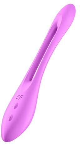 Satisfyer Elastic Joy Multivibrator | Flexibler Stimulator für Frauen Männer & Paare | Erotisches Sex-Spielzeug mit 16+ Funktionen | Vibrator für G-Punkt & Klitoris | Wasserdicht (IPX7)