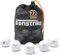 Lionstrike Lake Golf Balls (Grade A) 22 Genuine Recycled & Used Balls - For All Skill Levels, Washed, Cleaned & Packaged in a Eco-Friendly Storage Bag (22 Golf Balls in Total)
