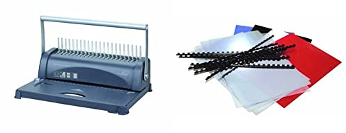 Pavo Smartmaster Plus - Rilegatrice & 8002030 - Set per rilegatura, formato A4, confezione da 25 pezzi