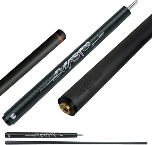YEUEK Little Monster-Cyber Jump Queue, Black Technology Kohlefaser-Pool-Stick