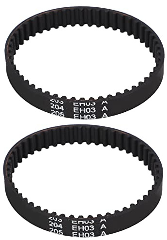 2 Stück Gummi-Staubsauger-Riemen, Staubsauger-Riemen, Ersatz, Verschleißfest, Staubsauger-Antriebsriemen für SHArk AZ1002 AZ1000