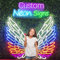 Neon Personalizado, Letreros de Neón LED Personalizados Letras con Nombre Personalizado para Decoración de Pared, Bar, Dormitorio, Boda, Cumpleaños, Hogar, Salón, Neon Signos de Luz