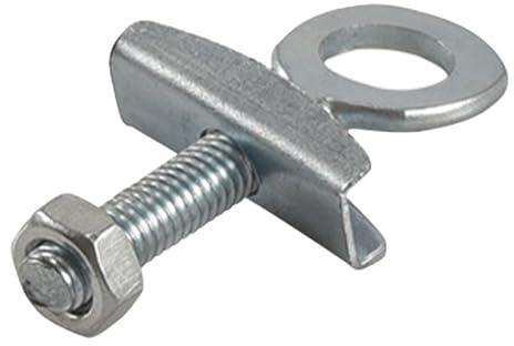 Boulon de réglage de chaîne de vélo, tendeur de chaîne de vélo , Boucle de chaîne réglable, Bouton de Fixation de Roue à Fermeture éclair, boulons à vis serrés