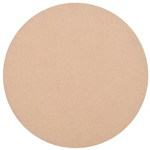 AJJHUUKI Home Outdoor Sonstiges: Tischplatte, rund, MDF, 500 x 18 mm