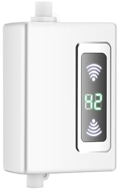 Calentador de agua eléctrico Calentador De Agua De 3000W For Baño, Cocina, Grifo Calentador De Agua Eléctrico Instantáneo, Grifo Con Pantalla De Temperatura, Ducha, Grifo Sin Depósito Debajo/encima de