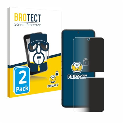 brotect Protection Anti-Espion pour Samsung Galaxy Z Flip 5 | 2 Pièces Anti-Spy Protection d'écran Made in Germany Privacy Film Écran de Confidentialité Clair